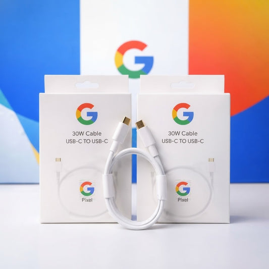 Google 30W USB-C to USB-C Cable – Fast Charging & Data Sync Cord