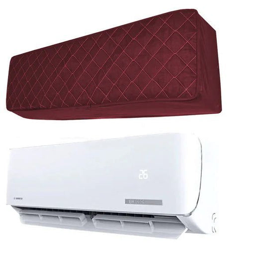 Premium Quilted AC Cover - Indoor + Outdoor Unit Protection - Random Design - 1 Ton