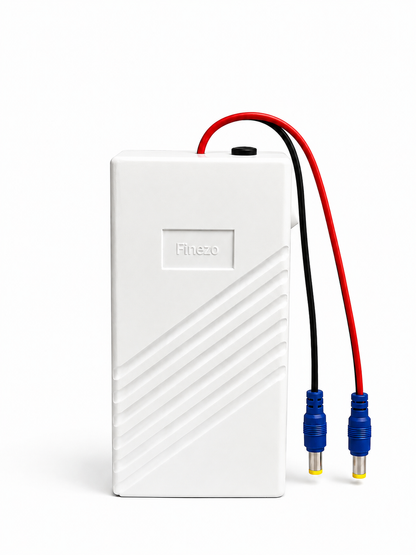 inezo WiFi Router Power Bank 12000mAh – 5-6 Hours Backup Mini UPS for WiFi Router, ONU, Modem & WiFi Devices – 1A 1.5A 2A Compatible Power Backup for Load Shedding - 12 Volt