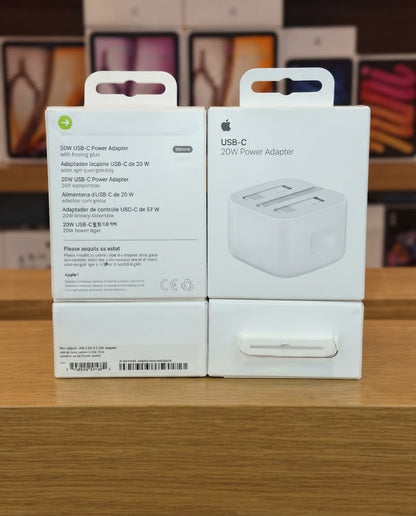 Apple 20W USB-C Power Adapter (3-Pin) – High-Quality Fast Wall Charger