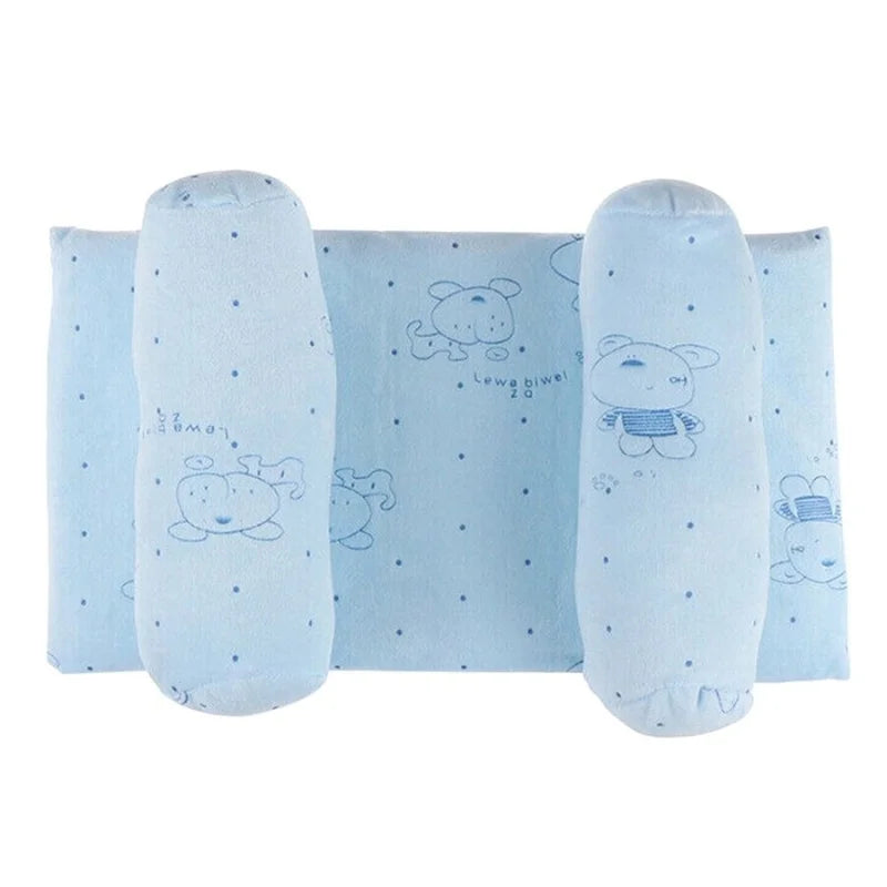 Soft Breathable Baby Pillow | Newborn Head Shaping Cushion for Flat Head Prevention