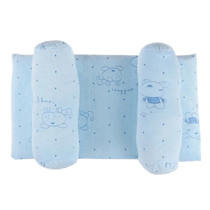 Soft Breathable Baby Pillow | Newborn Head Shaping Cushion for Flat Head Prevention