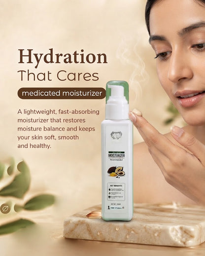 Auric Beauty Organic Medicated Moisturizer – Soothing Skin Relief & Daily Hydration