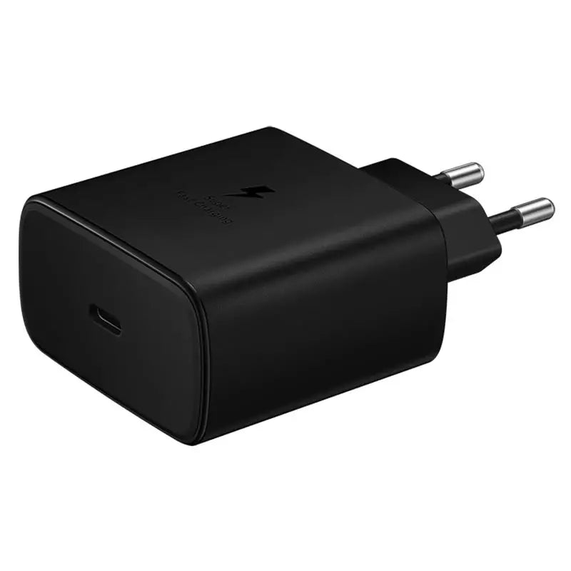 Samsung 45W Super Fast Wall Charger - Electronics Accessory Designed For Power Charging And Daily Mobile Routine - With Box (Without Cable)
