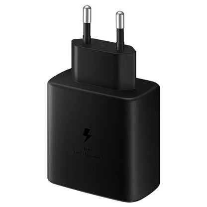 Samsung 45W Super Fast Wall Charger - Electronics Accessory Designed For Power Charging And Daily Mobile Routine - With Box (Without Cable)