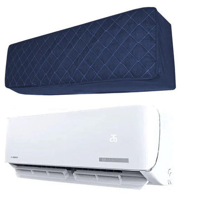 Premium Quilted AC Cover - Indoor + Outdoor Unit Protection - Random Design - 1 Ton