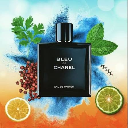 Bleu De Chanel Eau De Parfum Spray | Long Lasting Perfume 100ml